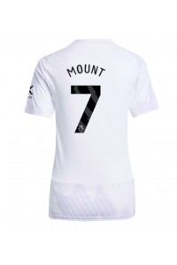Fotbalové Dres Manchester United Mason Mount #7 Dámské Venkovní Oblečení 2025-26 Krátký Rukáv